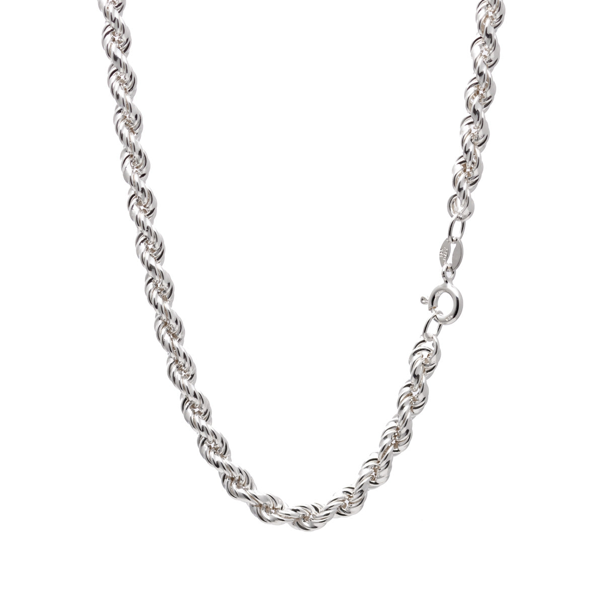 Hopeinen Cordell kaulaketju 4,3 mm