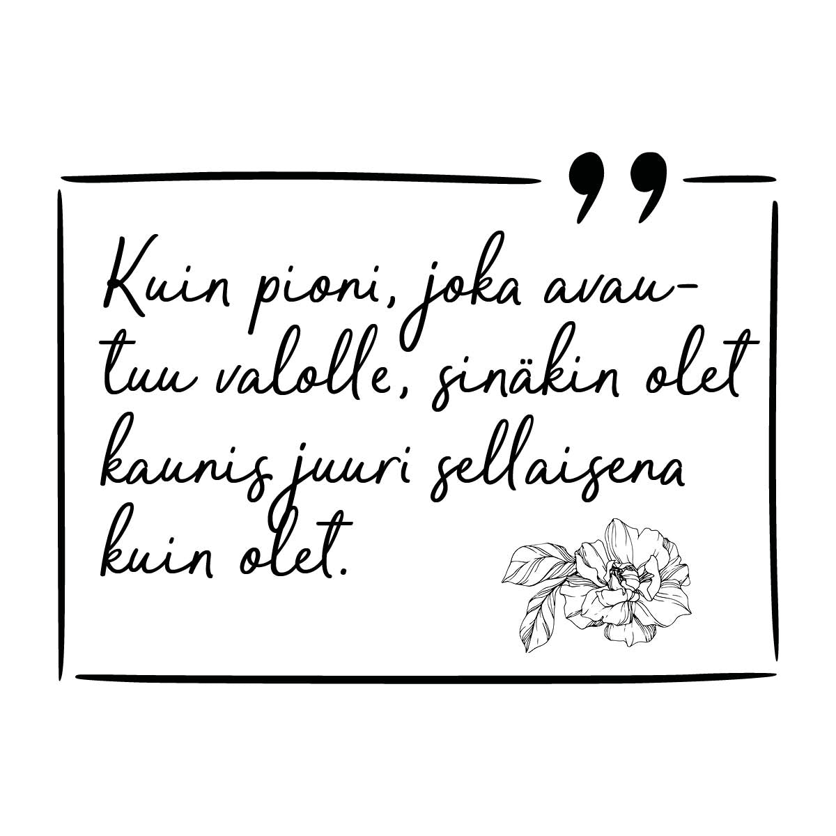 Hopeiset Pioni korvakorut