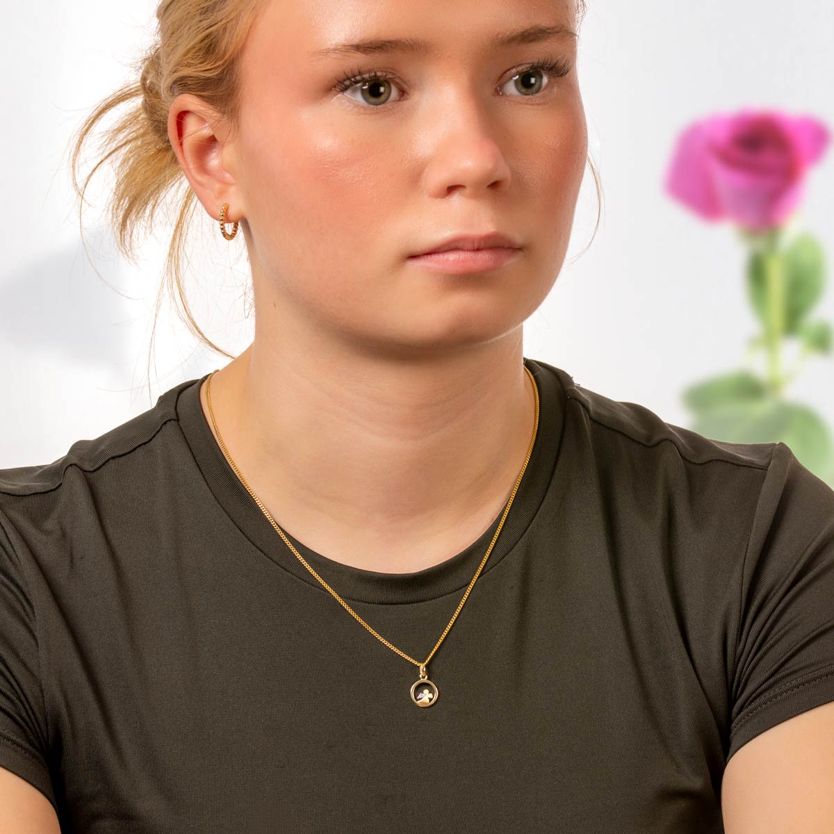 Kultainen enkeli kaulakoru | Taika-korut