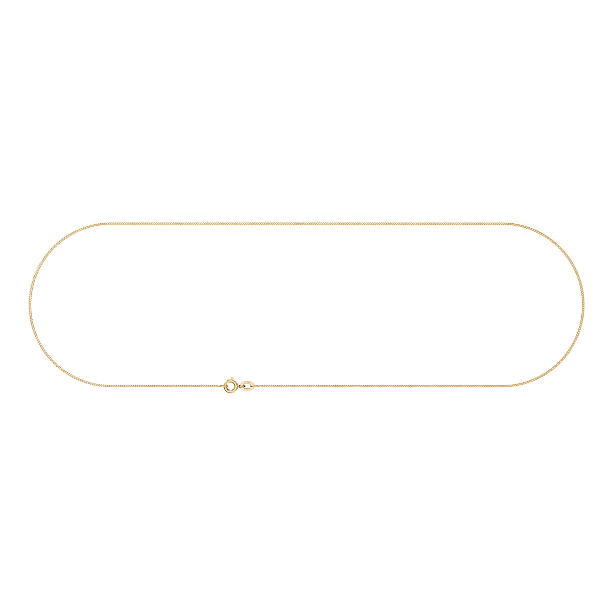 Kultainen panssariketju 0,8 mm