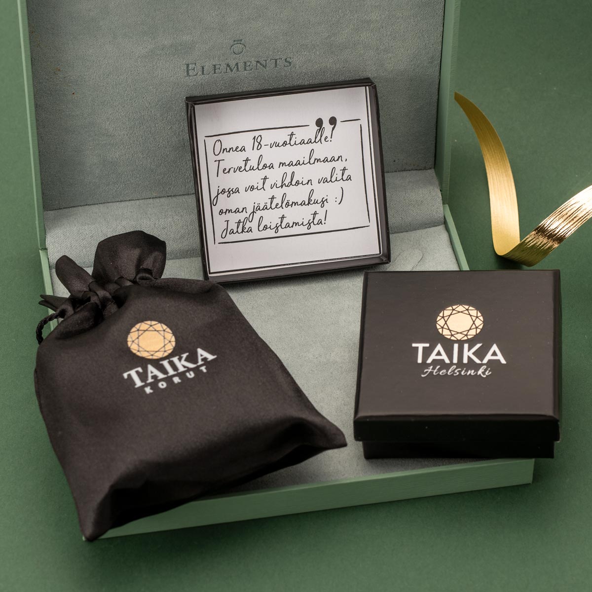 Gift Box and Satin Pouch