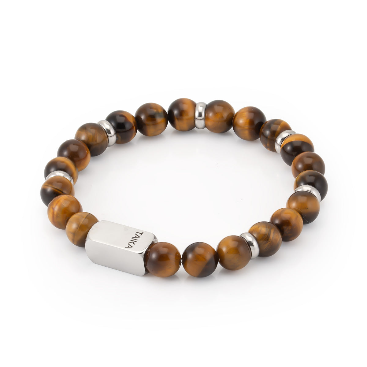 Ruskea tiikerinsilmä rannekoru | Taika-korut