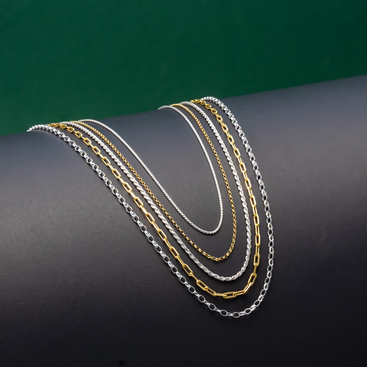 Silver Curb Chain 2.5 mm