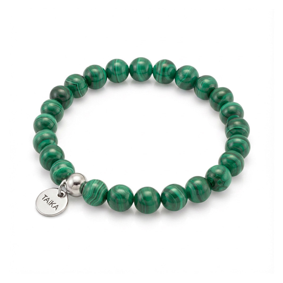Aito vihreä malakiitti rannekoru | Taika-korut
