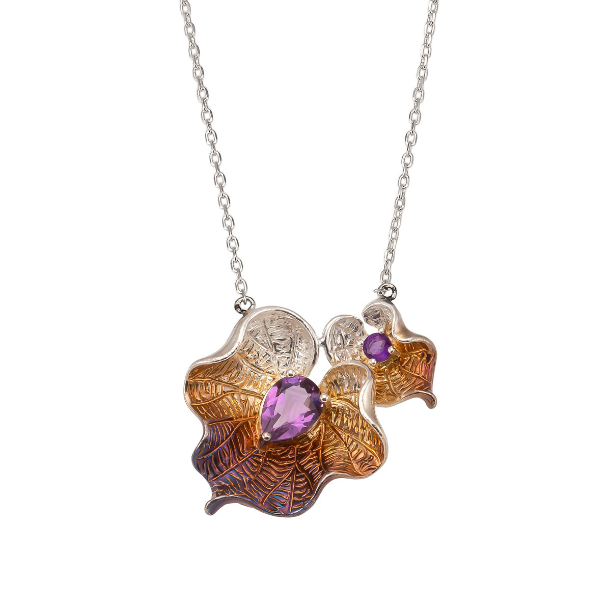 Violet Bloom hopeakaulakoru | Taika-korut