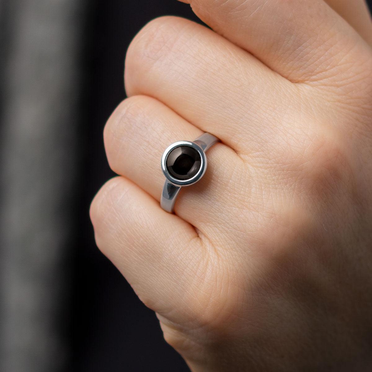 Onyx sormus nainen crop | Taika-korut