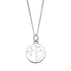 Hopeinen Jousimies tähtikuvio horoskooppi kaulakoru | Taika-korut