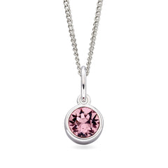 Hopeinen syntymäkivi riipus kesäkuu | Taika-korut