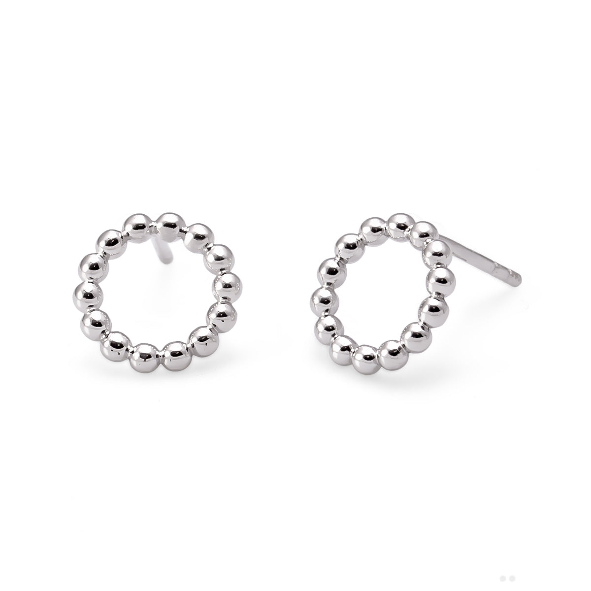 Silver Bubble Earrings