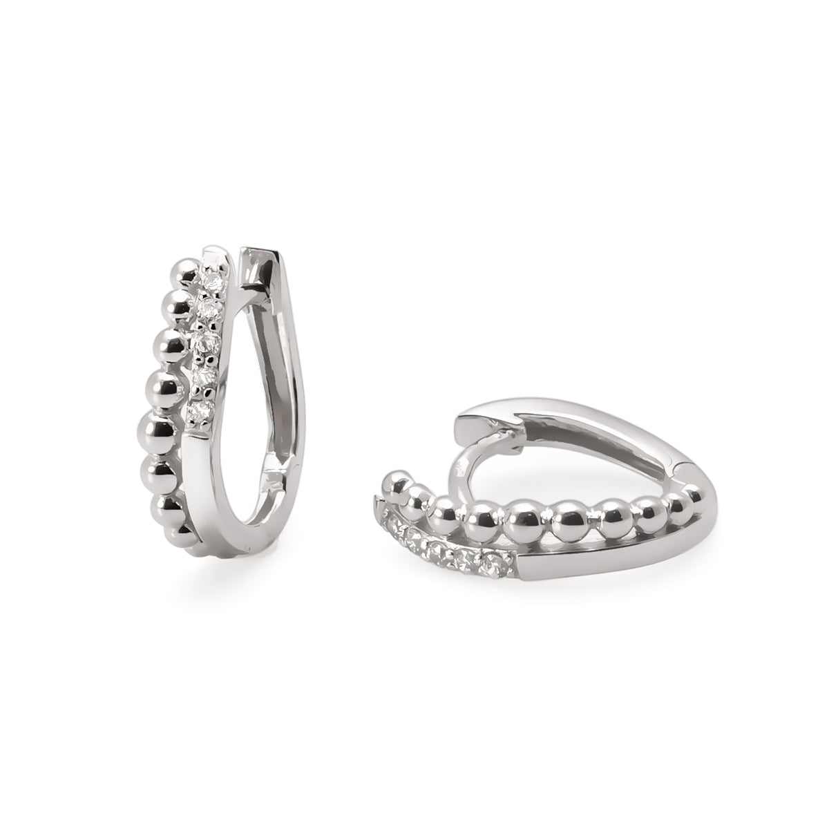 Silver earrings Drop