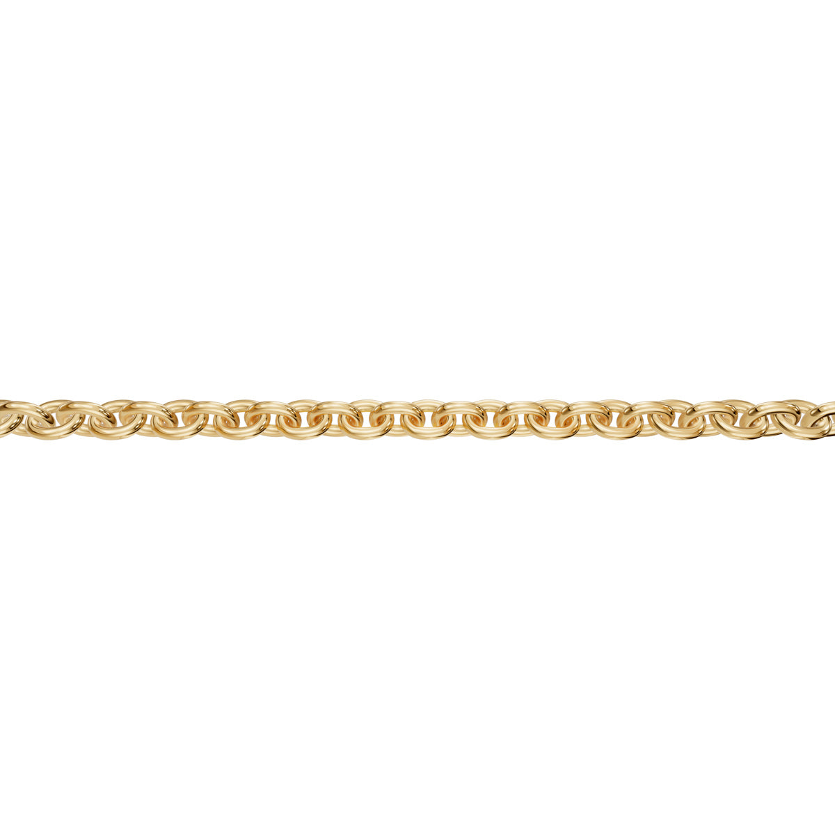 Kultainen ankkuri kaulaketju 1,1 mm