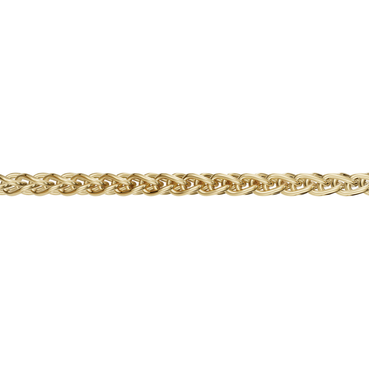 Kultainen Spiga kaulaketju 1,3 mm | Taika-korut