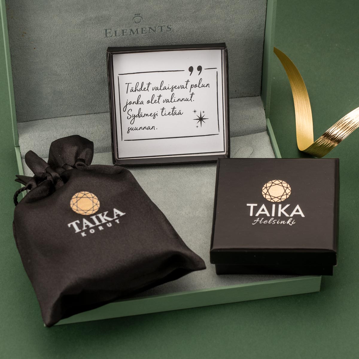 Gift Box and Satin Pouch