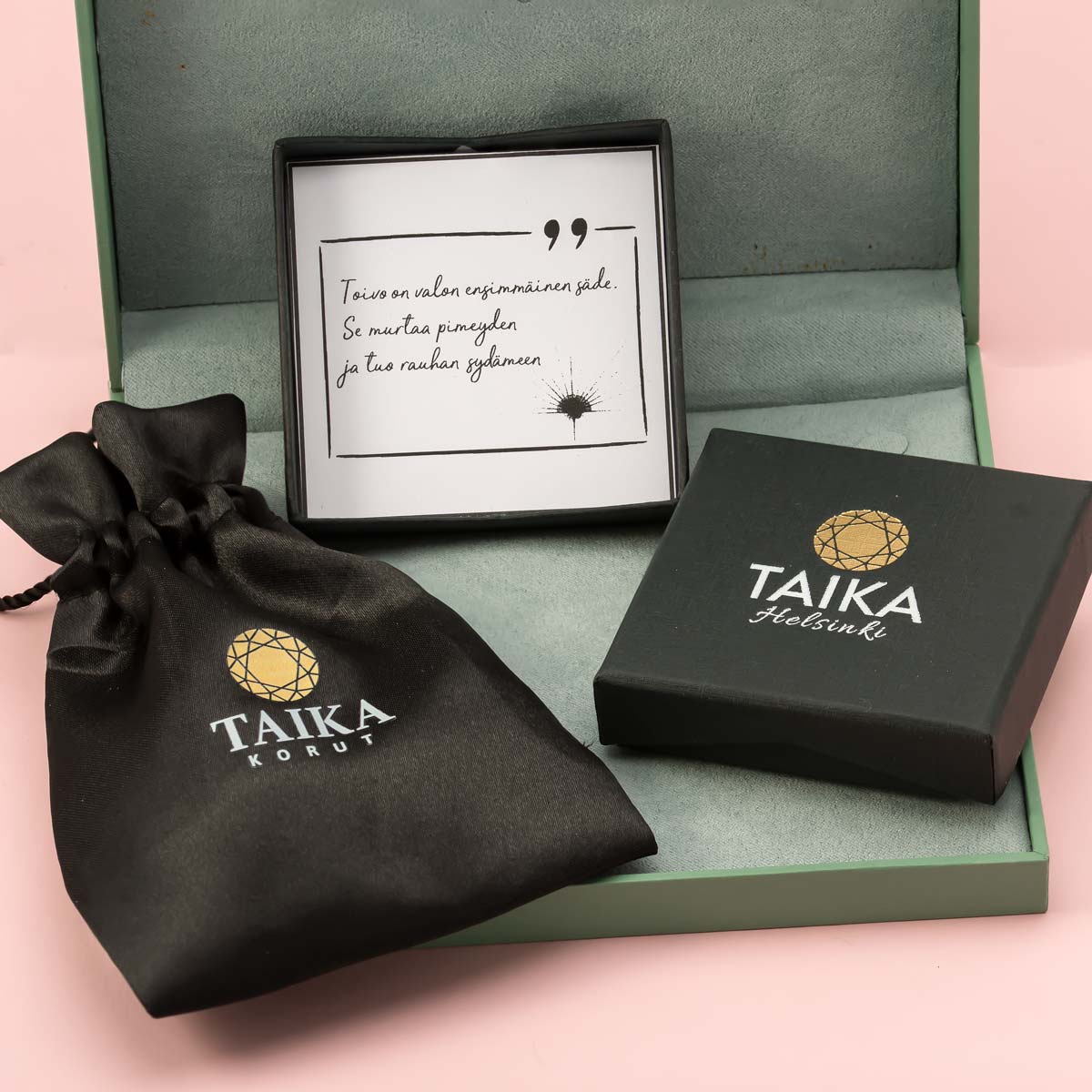 Gift Box and Satin Pouch