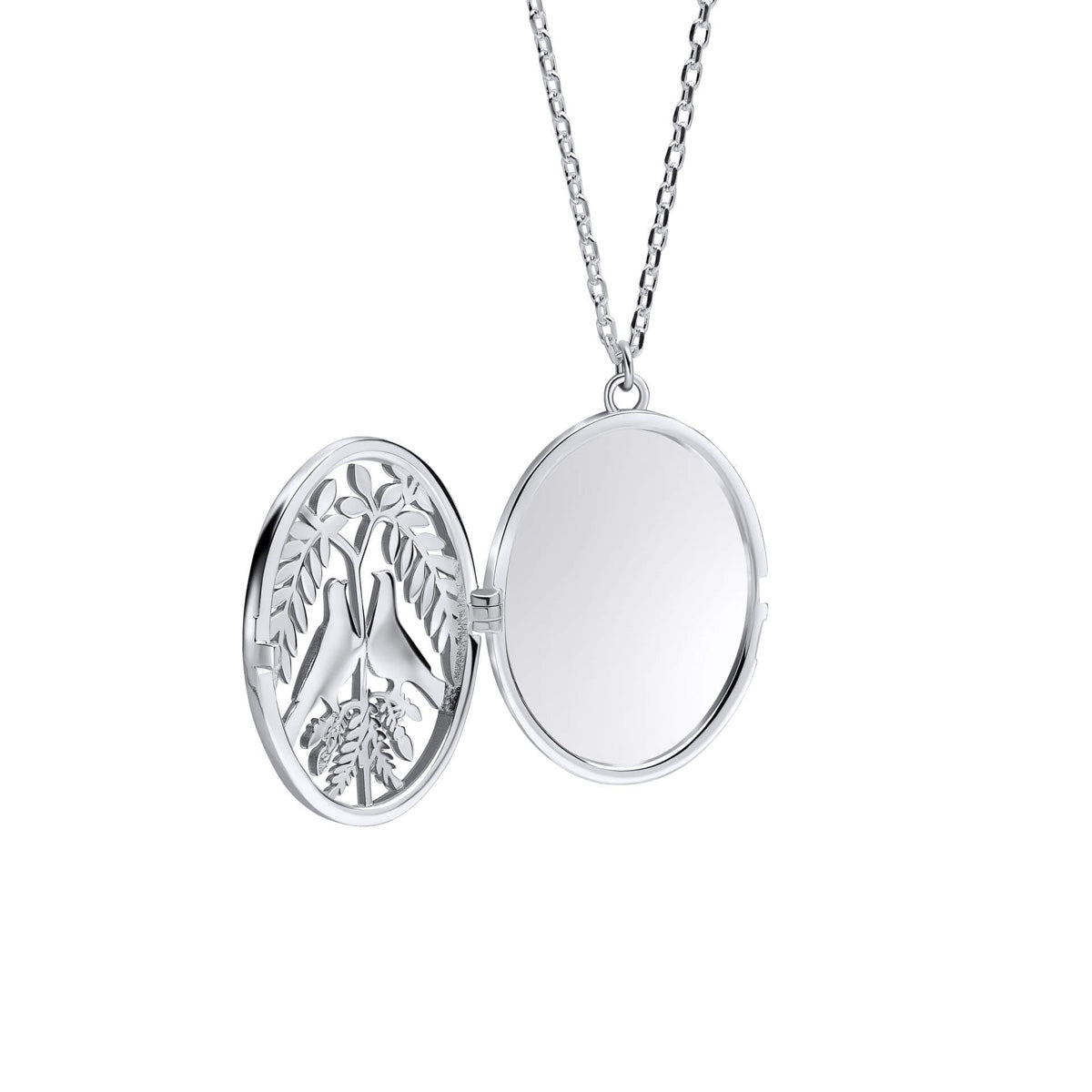 Laura Ashley Turtle Dove medaljonki avattuna