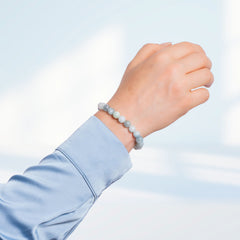 Malli ja akvamariini rannekoru vivahteikas