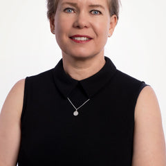 Malli ja hopeinen tähtikuvio horoskooppi kaulakoru