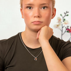 Meripihka sydän hopeakaulakoru | Taika-korut