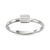 Pure Sparkle sormus | 960 hopea