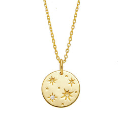 Tähtien alla hopeakaulakoru kullattu | Taika-korut