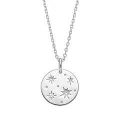 Tähtien alla hopeakaulakoru | Taika-korut