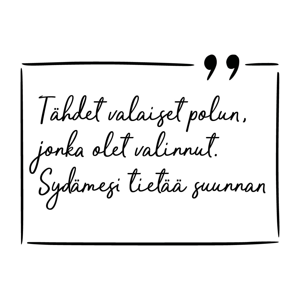 Tähtien alla kaulakoru runo