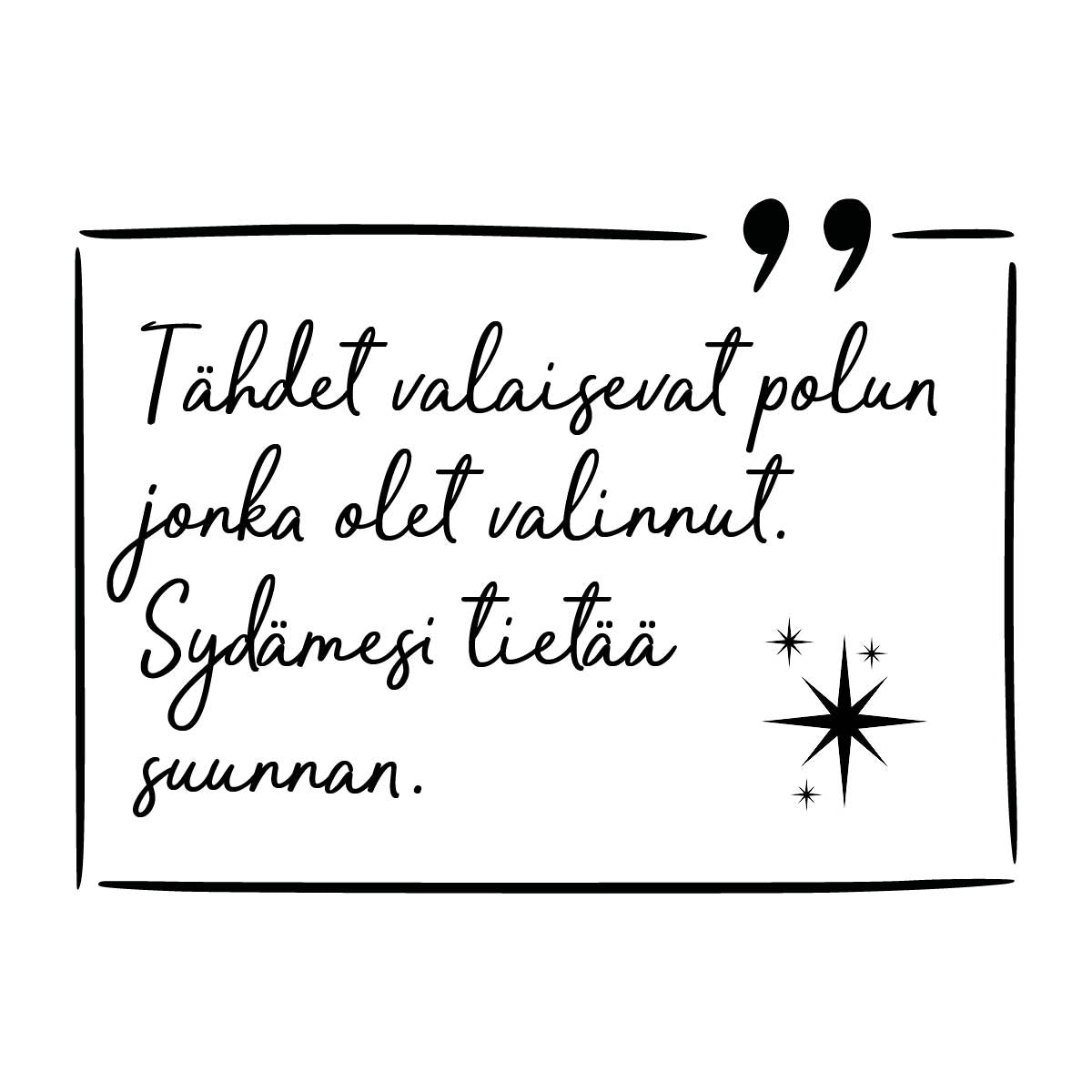 Tähtien alla hopeakaulakoru