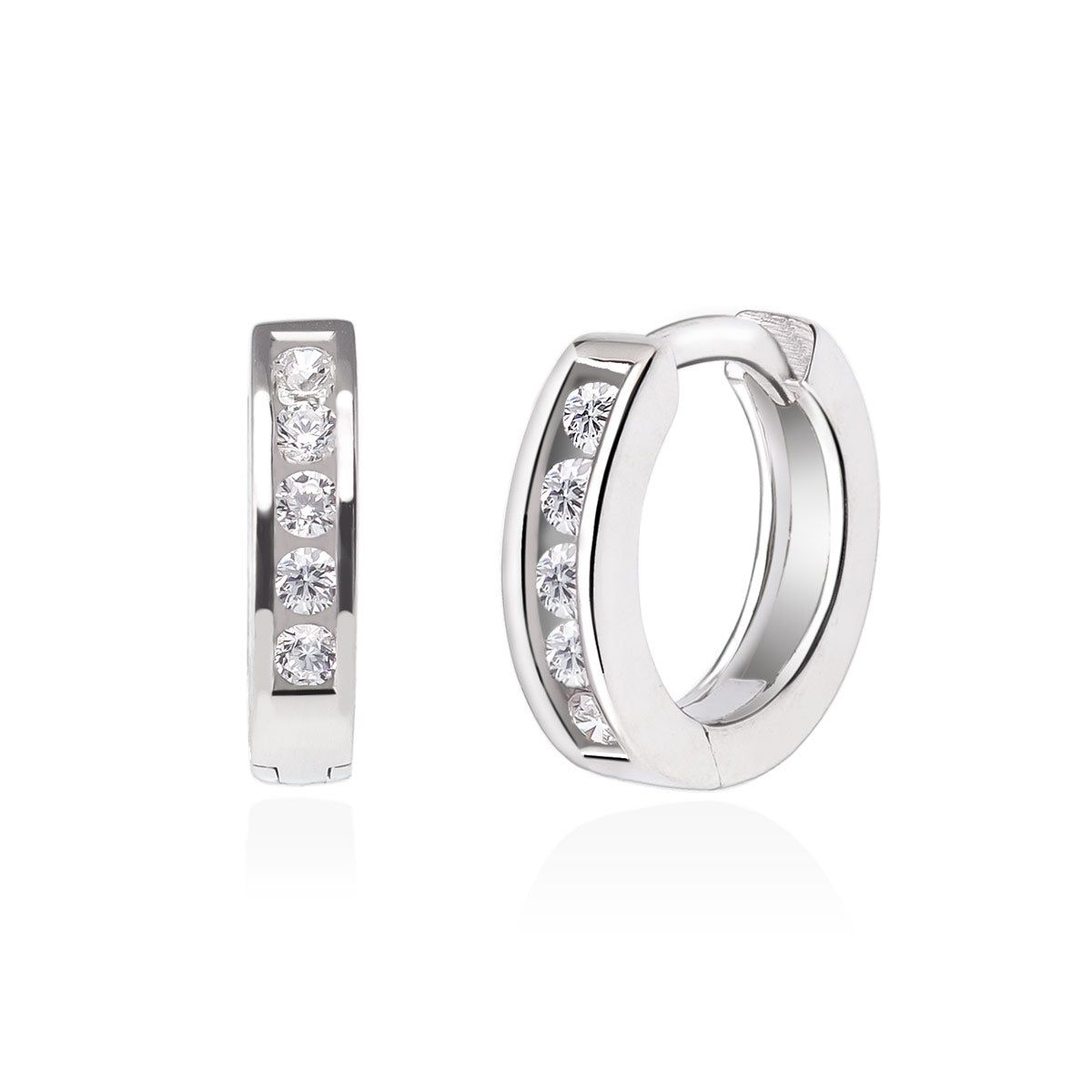 Hopeiset korvarenkaat 3 * 11 mm | Taika-korut