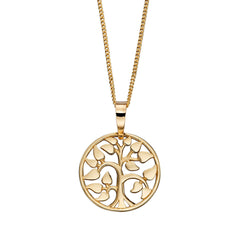 9ct gold Tree of Life pendant | Taika-korut