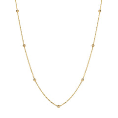 Kultainen pallo kaulaketju | Taika-korut