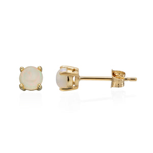 Pienet kultaiset Opaali korvakorut | Taika-korut