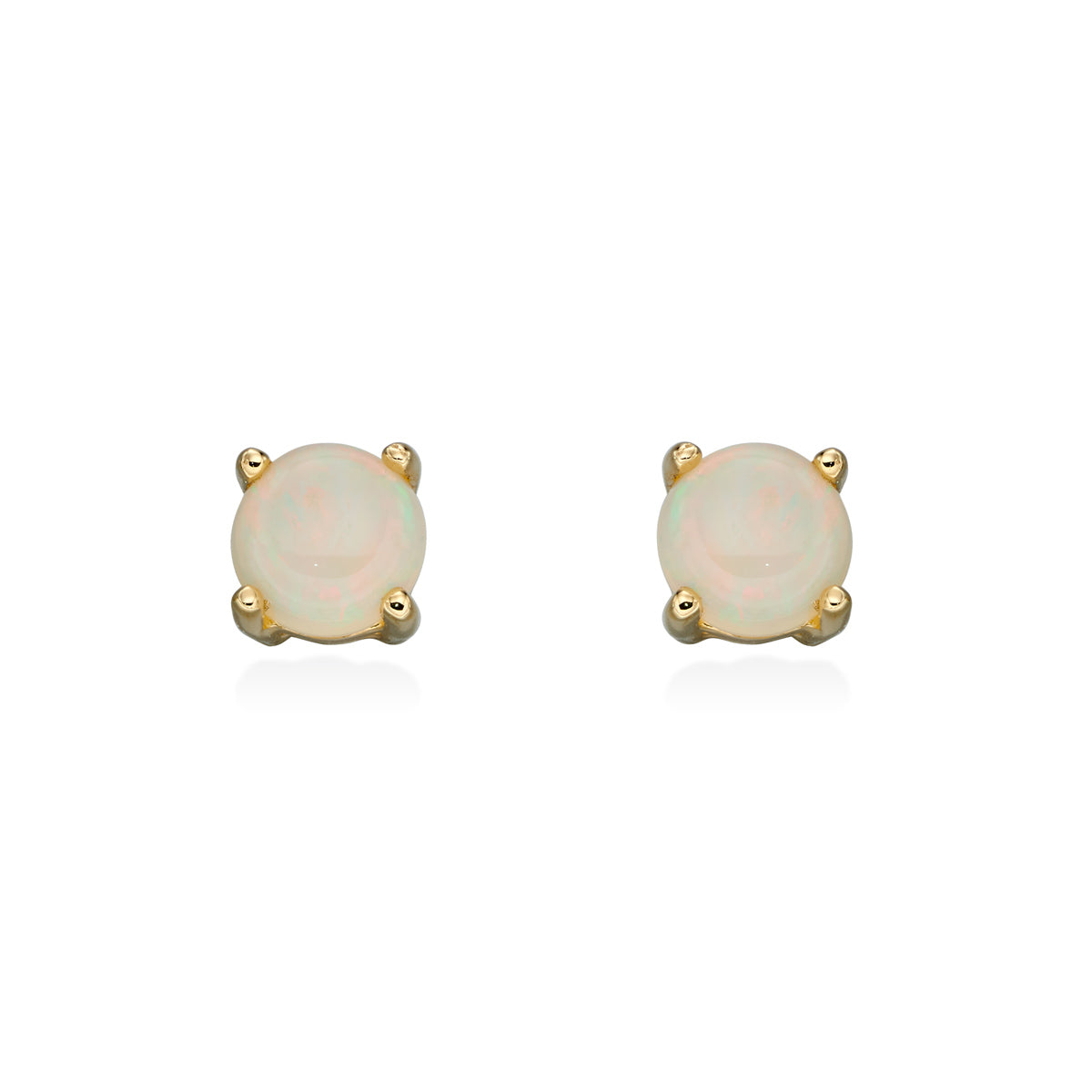 Pienet kultaiset opaali korvakorut | Taika-korut