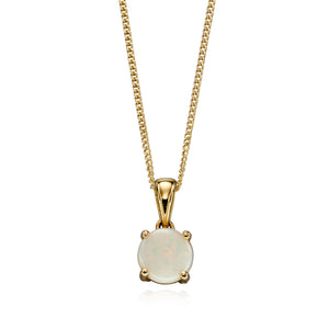 Pieni kultainen opaali kaulakoru | Taika-korut