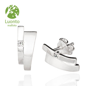 Rantakallio korvakorut | Luonto design -mallisto | Taika-korut