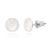 Swarovski korvakorut 8mm valkoinen puuteri